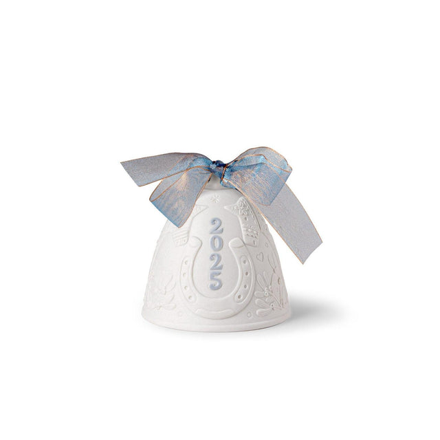 Lladró 2025 Campana di Natale 9x8cm Porcellana