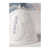 Lladró 2025 Campana di Natale 9x8cm Porcellana