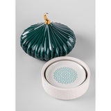 Lladró Scatola con Piatti Majestic Nights 23x24cm Porcellana