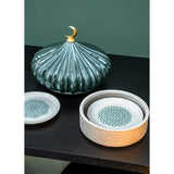 Lladró Scatola con Piatti Majestic Nights 23x24cm Porcellana