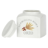 LA PORCELAINA BIANCA Conserve Deco Barley Jar 500cc