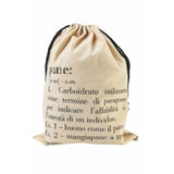 VILLA D'ESTE HOME TIVOLI Victionary Sacchetto Pane Bread 40x30cm in Cotone