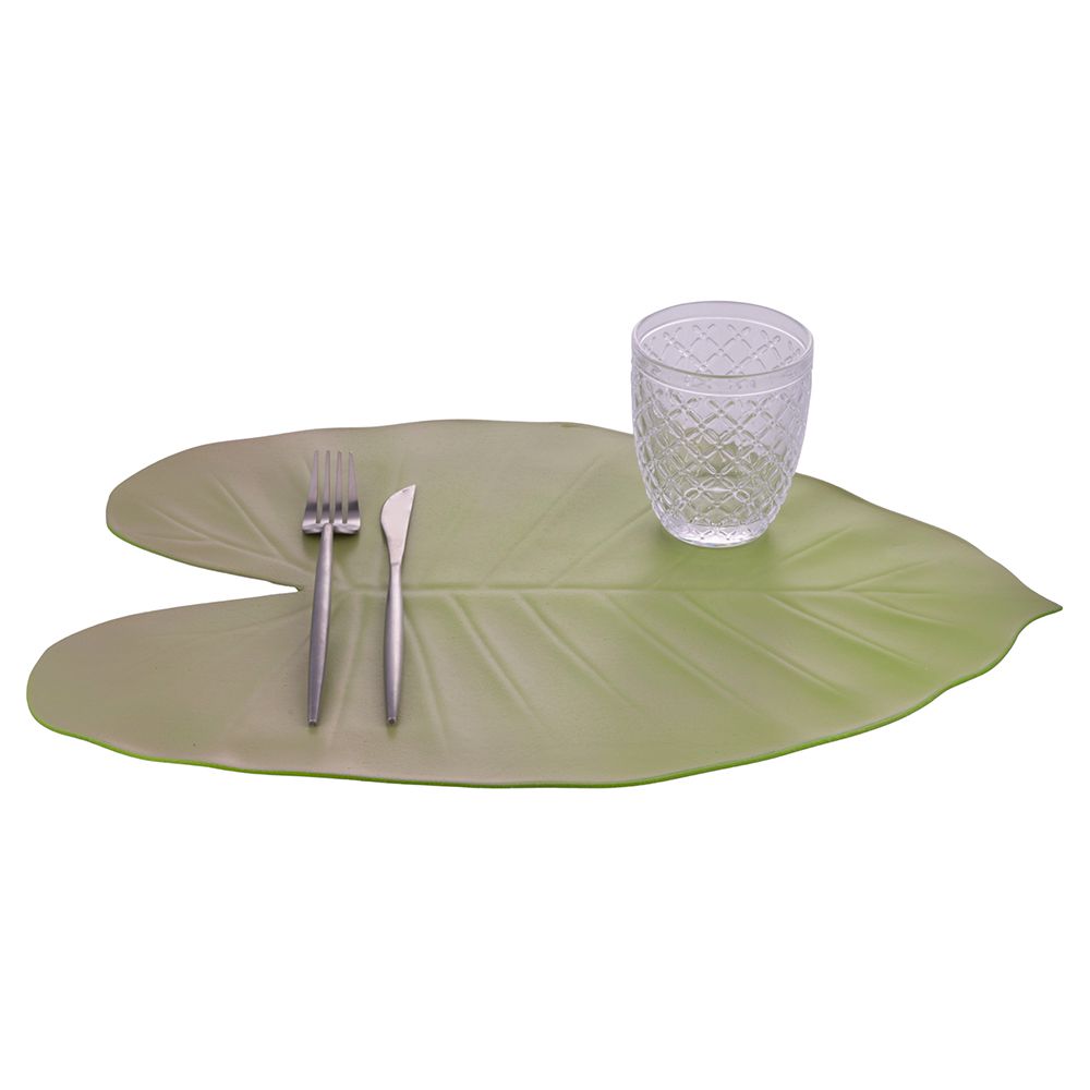 VILLA D'ESTE HOME TIVOLI Jungle Tovaglietta Tropicale Set 6 Pezzi Verde Plastica EVA