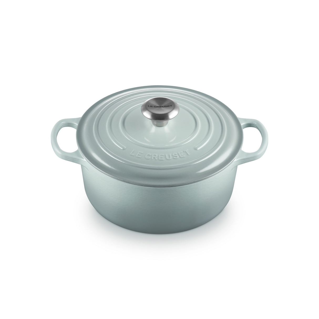 LE CREUSET Cocotte Rotonda Evolution 26cm Salvia Ghisa Vetrificata