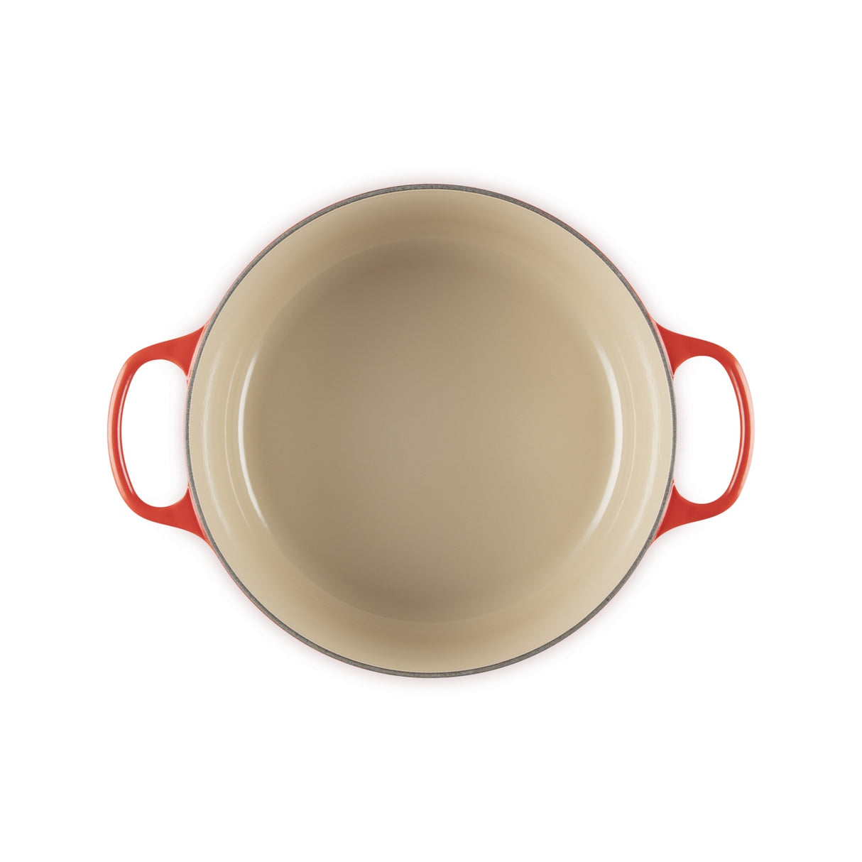 LE CREUSET Cocotte Rotonda Evolution 28cm Ciliegia Ghisa Vetrificata