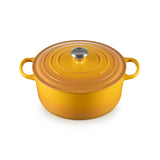 LE CREUSET Cocotte Rotonda Evolution 28cm Nectar Ghisa Vetrificata