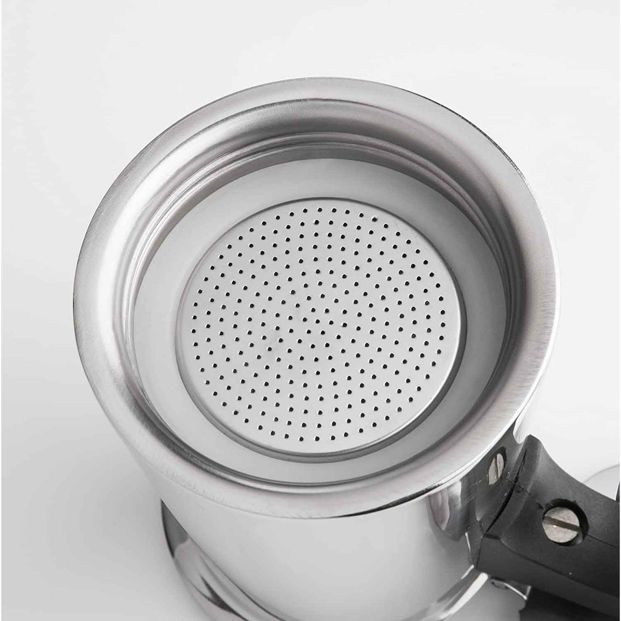 BARAZZONI LaCaffettiera Caffettiera Moka Acciaio Inox 4 Tazze