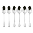 SAMBONET Royal Cucchiaini Moka Caffè Set 6 Pezzi Posate Acciaio Inox