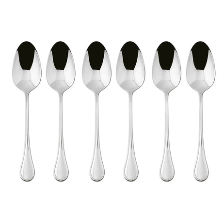 SAMBONET Royal Cucchiaini Moka Caffè Set 6 Pezzi Posate Acciaio Inox