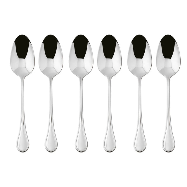 SAMBONET Royal Cucchiaini Moka Caffè Set 6 Pezzi Posate Acciaio Inox