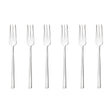 SAMBONET Rock Forchettine da Dolce Dessert Set 6 Pezzi Posate Acciaio Inox