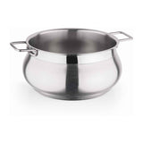 BARAZZONI Tummy Batteria Set di Pentole 7 Pezzi Acciaio Inox Made in Italy