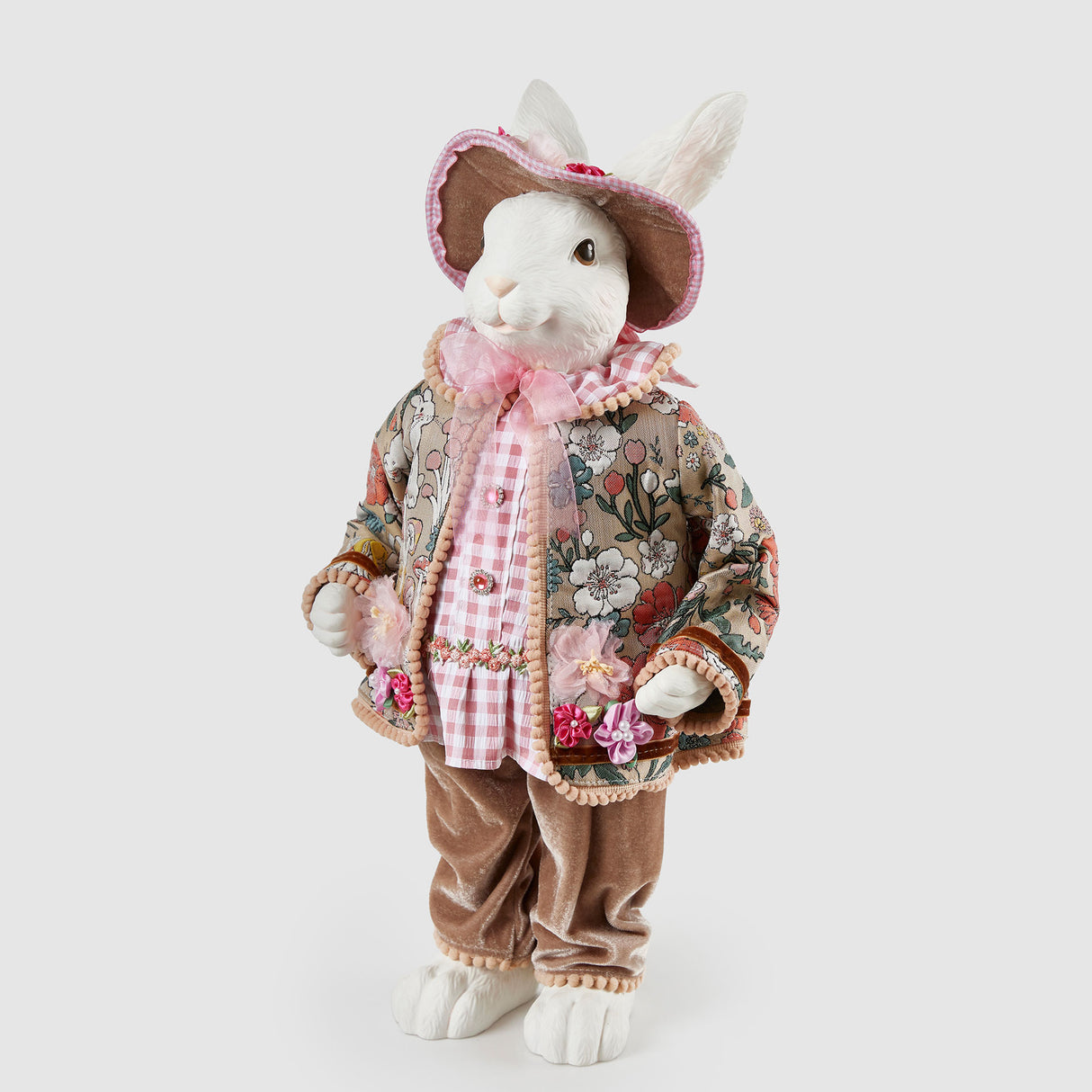 EDG Enzo De Gasperi Decorazione di Pasqua Coniglio Dandy 51cm Uomo