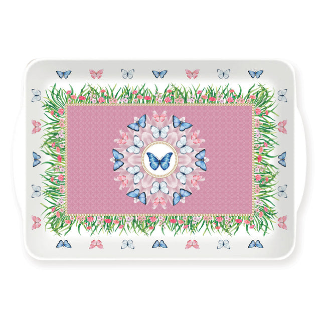 EASY LIFE Spring Parade Vassoio con Manici 33x22cm Melamina