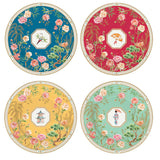 EASY LIFE Jardins d'Orient Set 4 Piatti Dessert in Scatola Regalo 19cm Porcellana