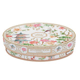 EASY LIFE Jardins d'Orient Set 4 Piatti Dessert in Scatola Regalo 19cm Porcellana