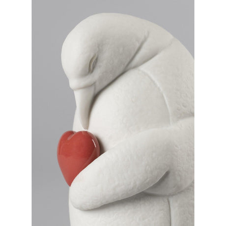Lladró Figurina Colby Pinguino Protettore 11x6cm Porcellana