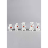 LLADRO' Figurina Colby Pinguino Protettore 11x6cm Porcellana