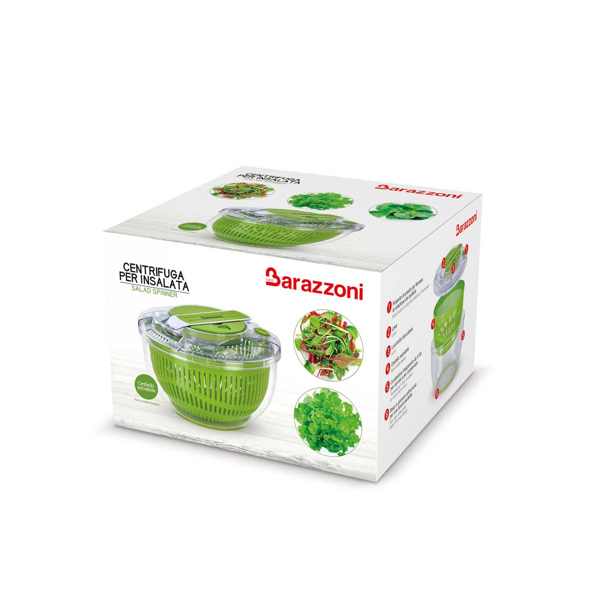 BARAZZONI Centrifuga per Insalata 25cm