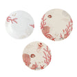 EASY LIFE Coral Reef Servizio Tavola Piatti Set 18 Pezzi Porcellana