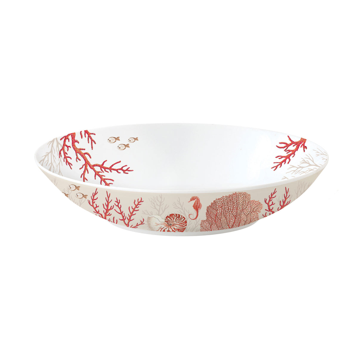 EASY LIFE Coral Reef Servizio Tavola Piatti Set 18 Pezzi Porcellana