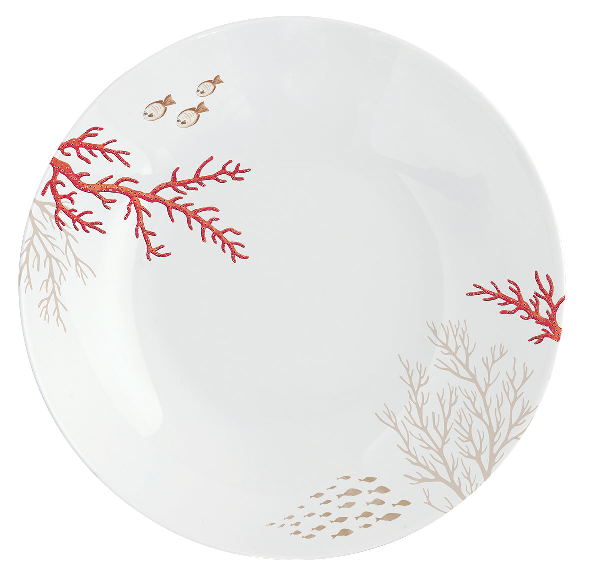 EASY LIFE Coral Reef Servizio Tavola Piatti Set 18 Pezzi Porcellana