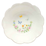 EASY LIFE Dancing Butterflies Servizio Tavola Piatti Set 12 Pezzi Porcellana