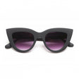 OKKIA Claudia Occhiali da Sole Donna Big Cat Eye Nero