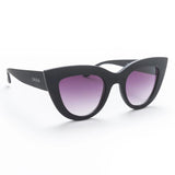 OKKIA Claudia Occhiali da Sole Donna Big Cat Eye Nero