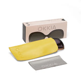 OKKIA Anna Occhiali da Sole Donna Esagonali Nero Sfumato Rosa