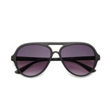 OKKIA Alessio Occhiali da Sole Unisex Goccia Nero