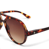OKKIA Alessio Occhiali da Sole Unisex Goccia Avana