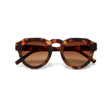 OKKIA Zeono Occhiali da Sole Unisex Tondo Classic Avana