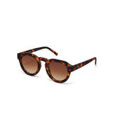 OKKIA Zeono Occhiali da Sole Unisex Tondo Classic Avana