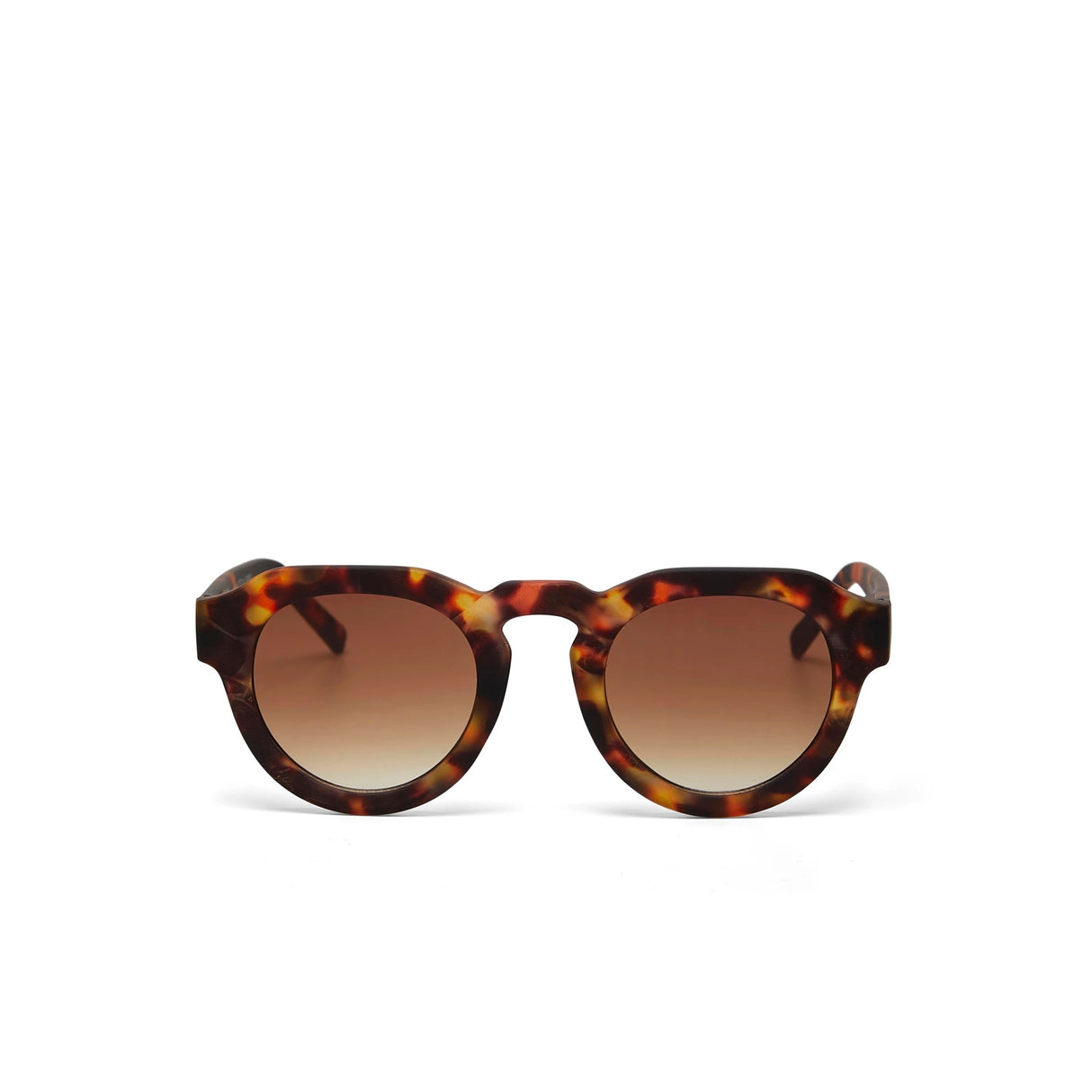 OKKIA Zeono Occhiali da Sole Unisex Tondo Classic Avana