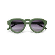 OKKIA Zeono Occhiali da Sole Unisex Tondo Verde