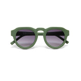 OKKIA Zeono Occhiali da Sole Unisex Tondo Verde