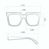 OKKIA Roma Occhiali da Sole Unisex Classic Avana