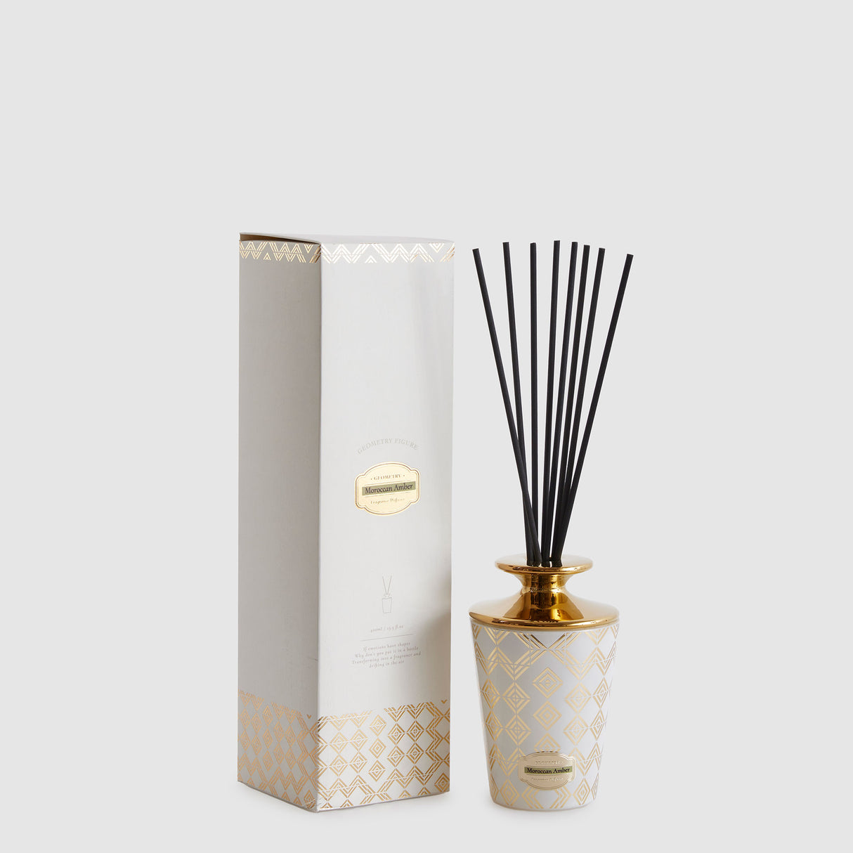 EDG Enzo De Gasperi Profumatore Diffusore con Bastoncini Enigma 400ml Moroccan Amber