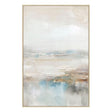 Quadro astratto Bold Bizzotto su tela con dettagli dorati 82,6x122,6 cm