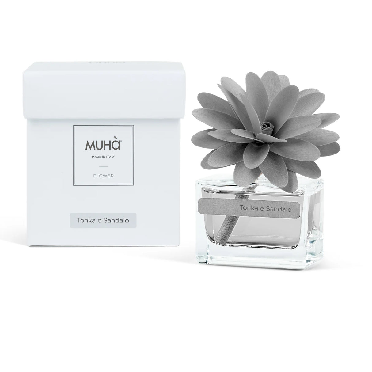 MUHA' Profumatore d'Ambiente Diffusore Flower 30ml Tonka e Sandalo