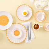 VILLEROY & BOCH Fleur Soleil Piatto da Colazione Dessert Set 6 Pezzi 21cm Giallo Porcellana