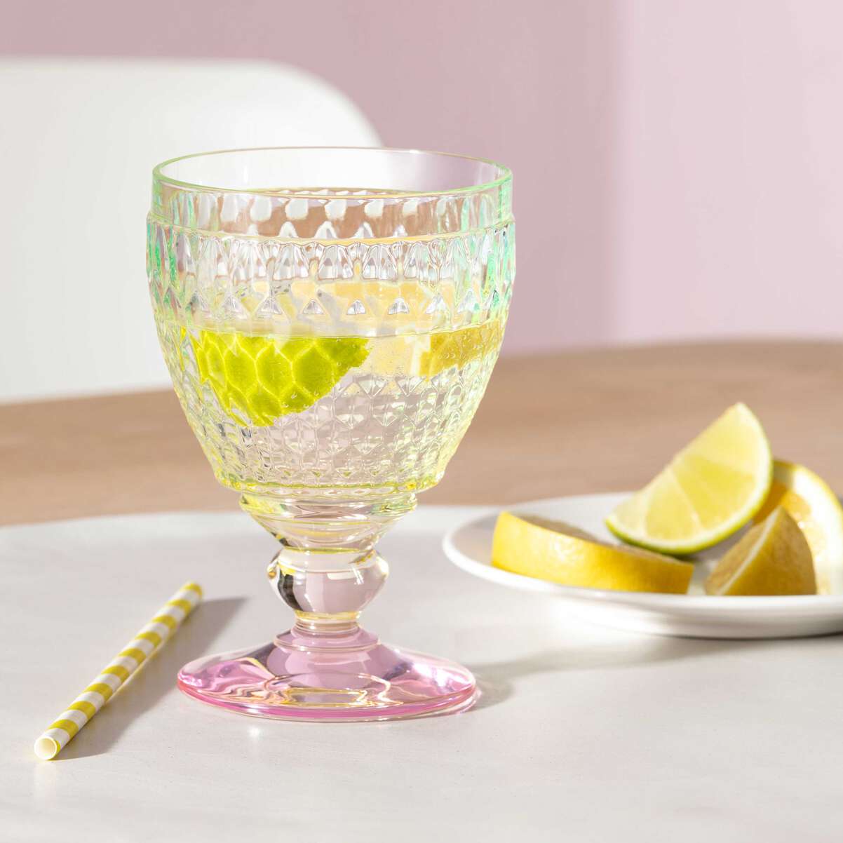 VILLEROY & BOCH Boston Pearl Bicchiere Calice Acqua Set 4 Pezzi 250ml Cristallo