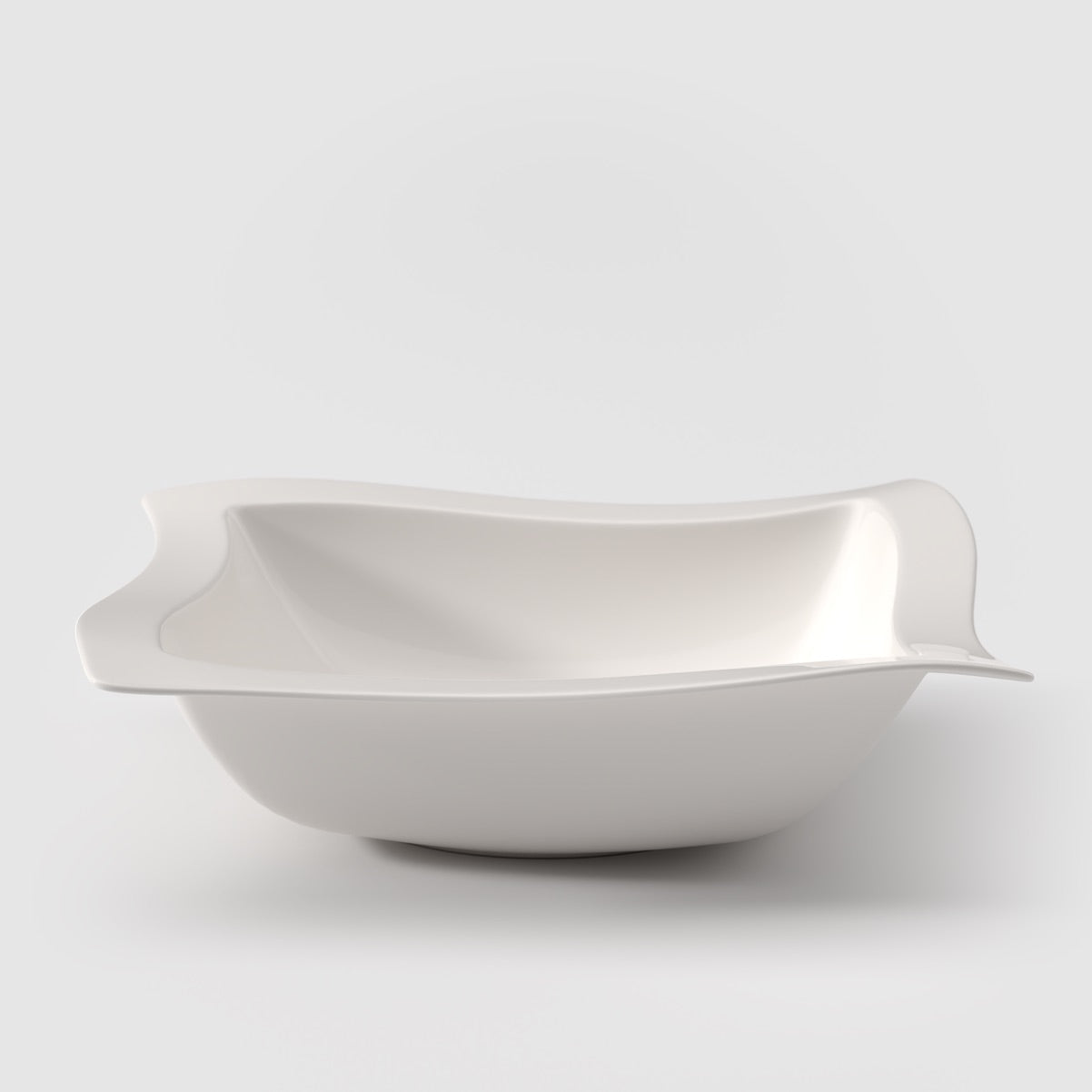 VILLEROY & BOCH NewWave Insalatiera Ciotola Scodella 33x33cm Bianco Porcellana