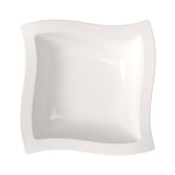 VILLEROY & BOCH NewWave Insalatiera Ciotola Scodella 33x33cm Bianco Porcellana
