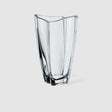 Vaso NewWave Villeroy & Boch in cristallo trasparente design asimmetrico 25 cm