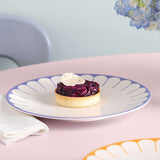 VILLEROY & BOCH Fleur Bleu Piatto Piano Set 6 Pezzi 27cm Blu Porcellana