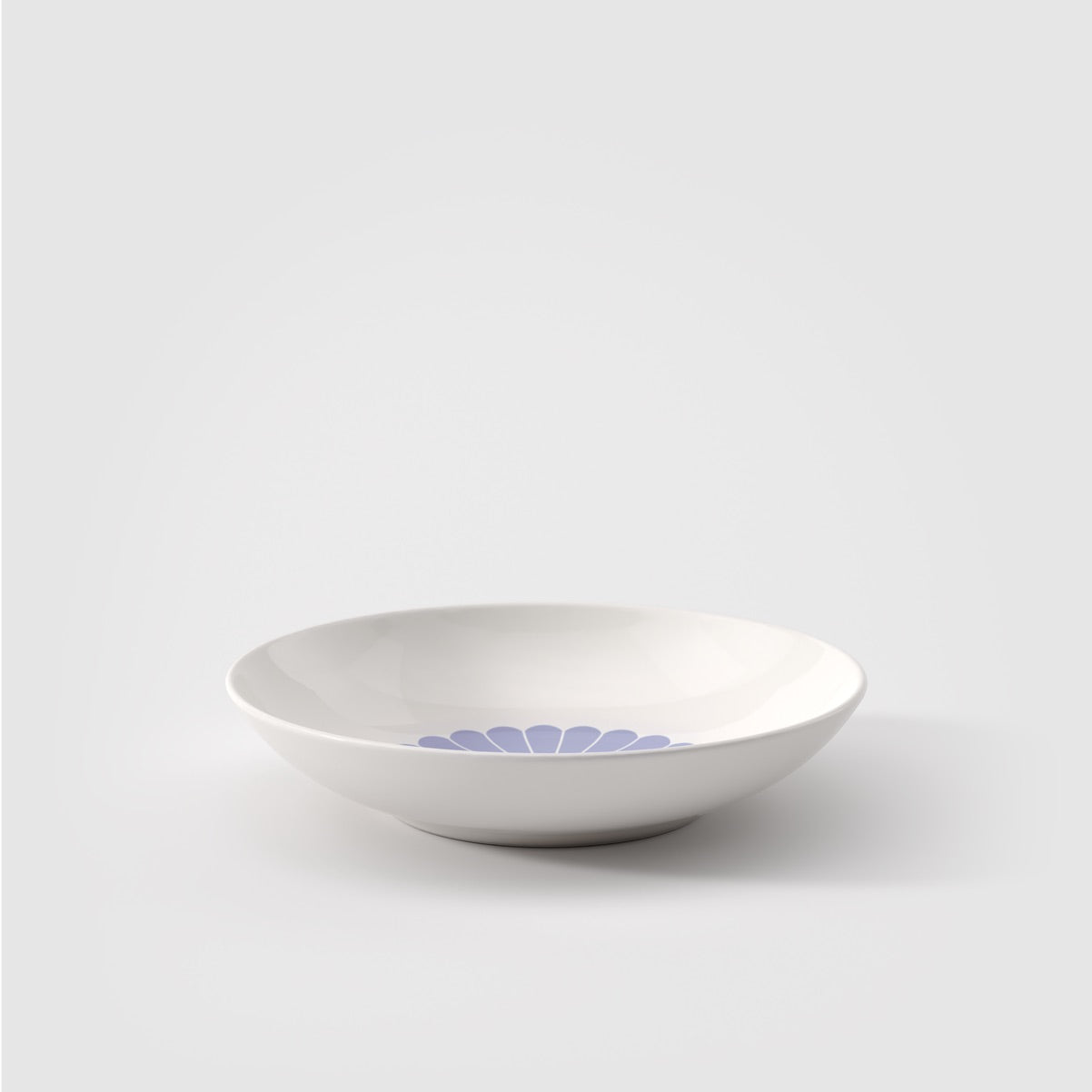 VILLEROY & BOCH Fleur Bleu Piatto Fondo per Pasta Set 6 Pezzi 24cm Blu Porcellana