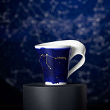 VILLEROY & BOCH NewWave Tazza Mug con Manico Zodiaco Acquario 240ml Porcellana