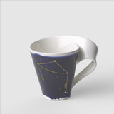 VILLEROY & BOCH NewWave Tazza Mug con Manico Zodiaco Bilancia 240ml Porcellana